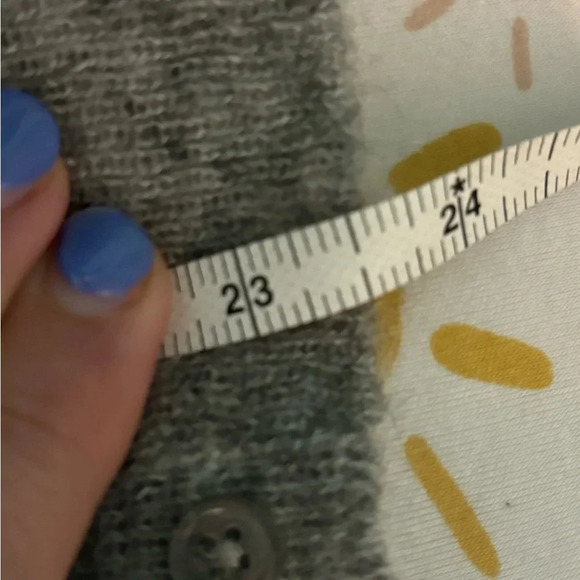 Banana Republic Womens Medium Nylon/Wool/Mohair Cardigan Seam Sleeve Open Cuffs - Picture 9 of 9